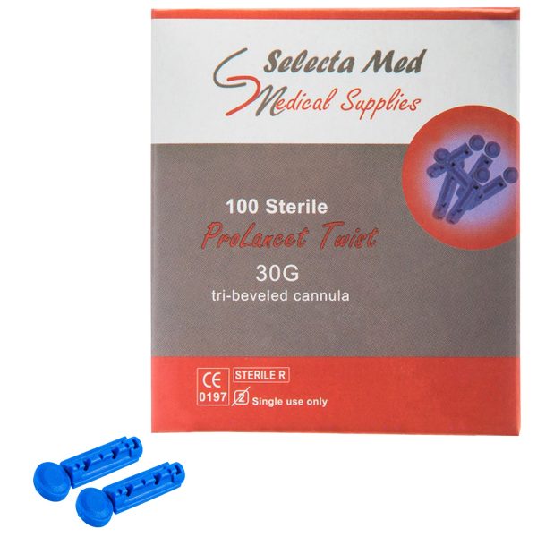 سوزن لنست Selecta med (بسته 100 عددی)